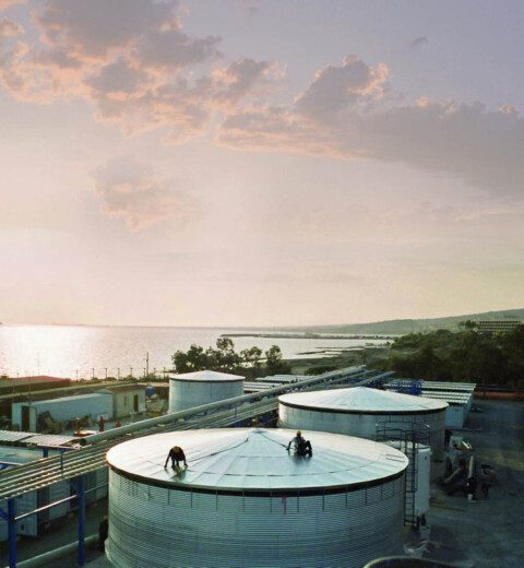 Stockage de l’eau potable à Chypre