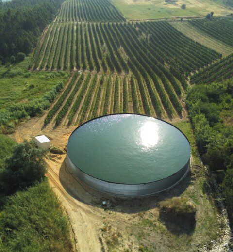 Storage of surface water for pears, Portugal