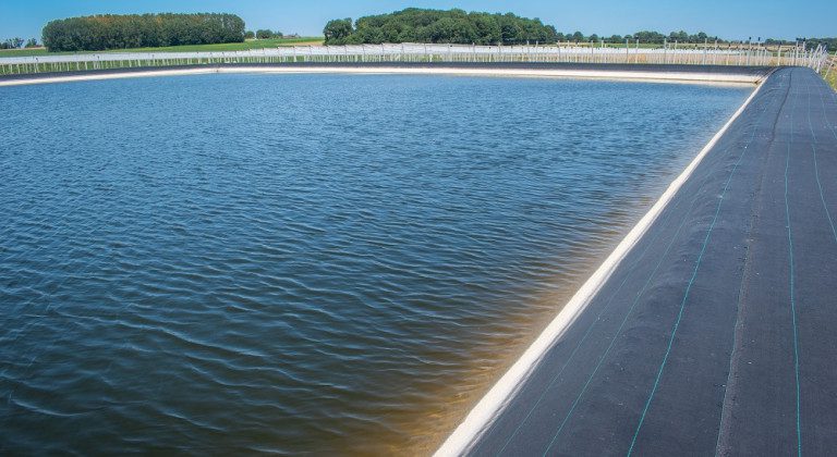 Water basin for apple orchards, Belgium