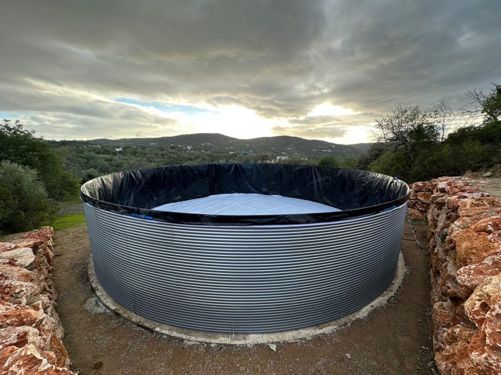 rainwater harvesting silo