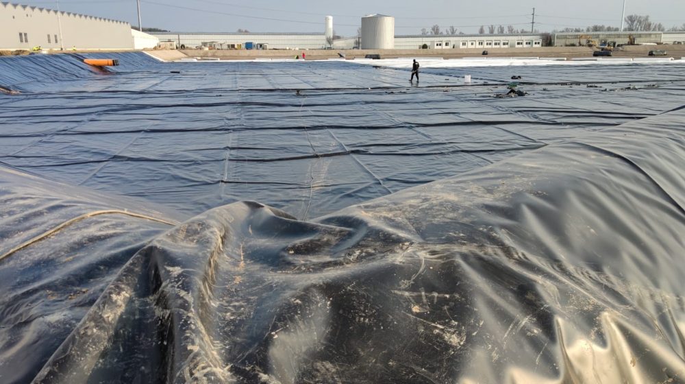 Water basin for tomatoes greenhouses, Poland