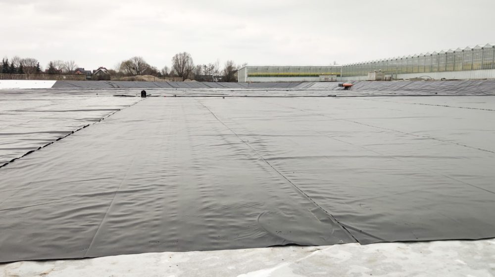 Water basin for tomatoes greenhouses, Poland