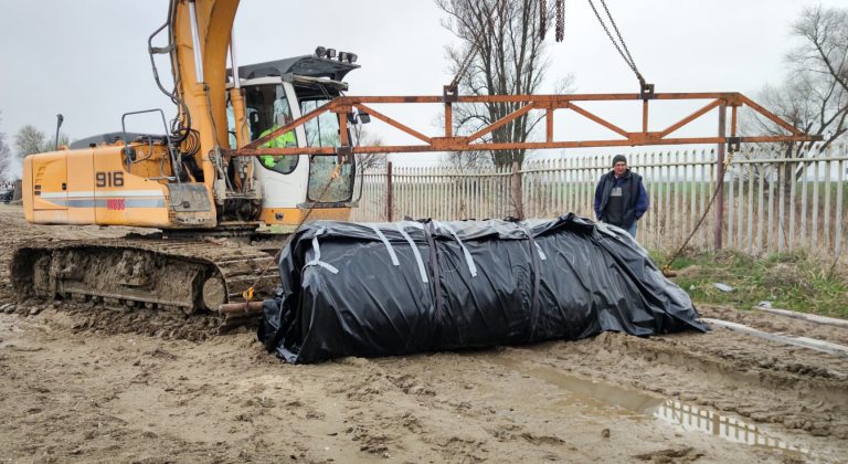 Water basin for tomatoes greenhouses, Poland