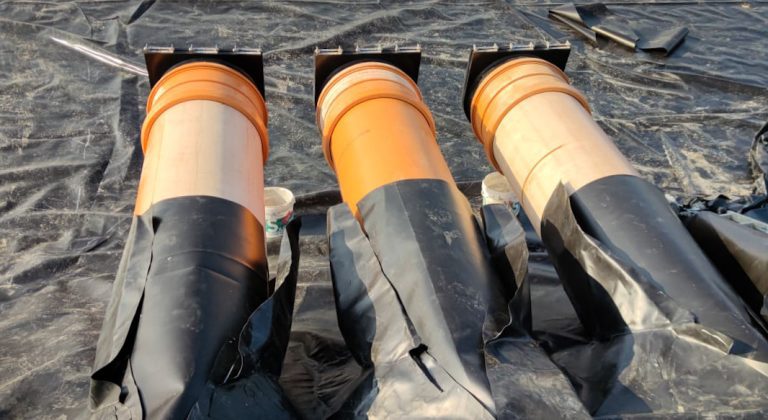 Water basin for tomatoes greenhouses, Poland
