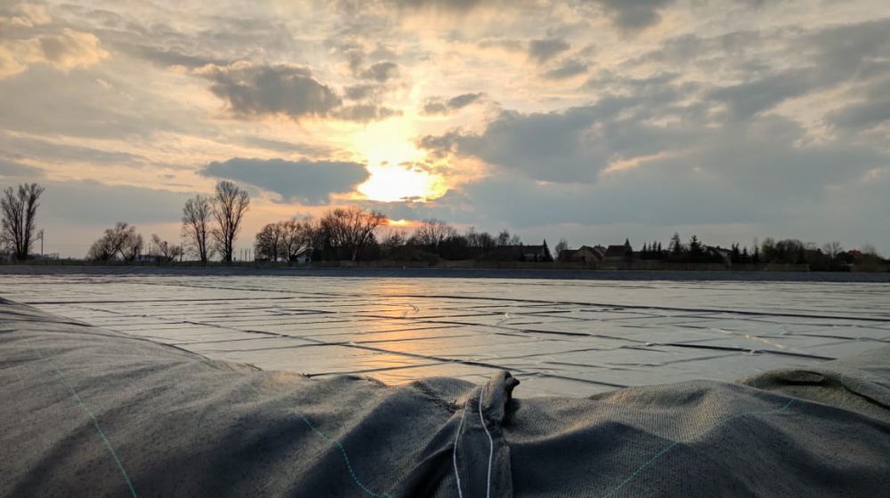 Water basin for tomatoes greenhouses, Poland
